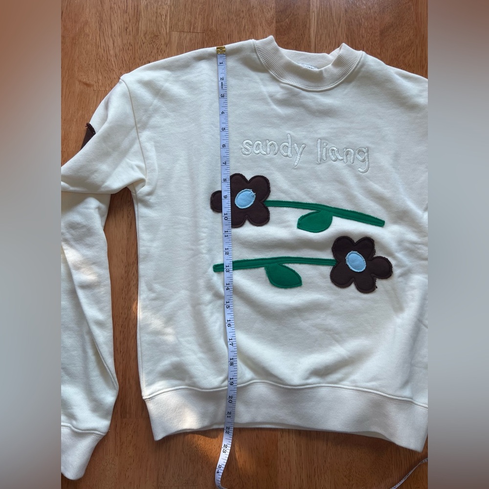 Sandy Liang Node Sweatshirt - Picture 6 of 8